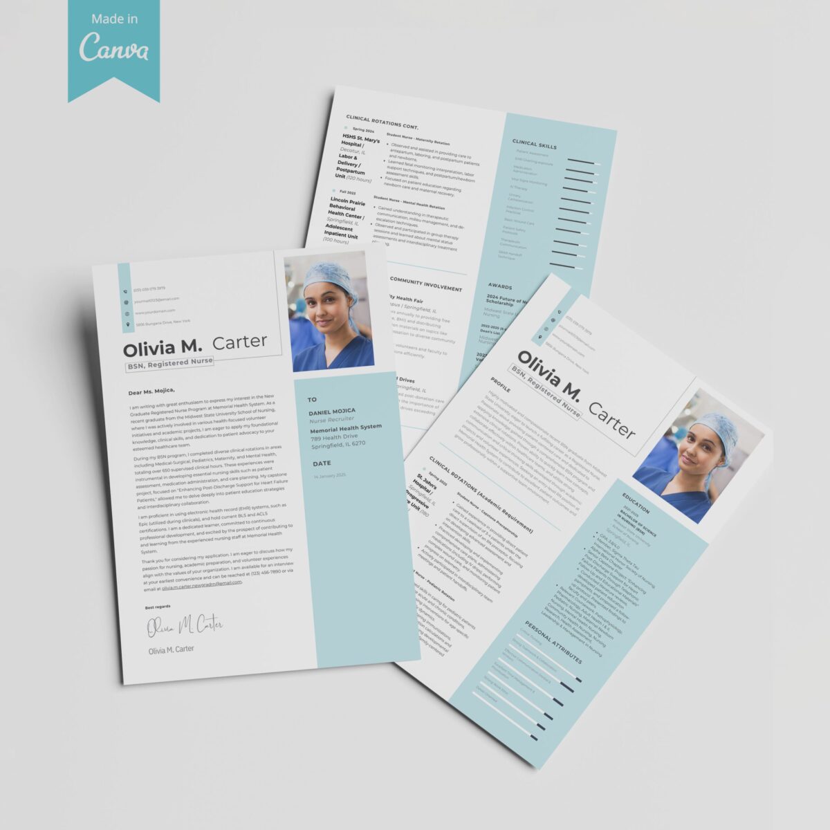 The First Job-Winning RN Resume Templates Kit (New Graduate Edition)-P03 - Image 6