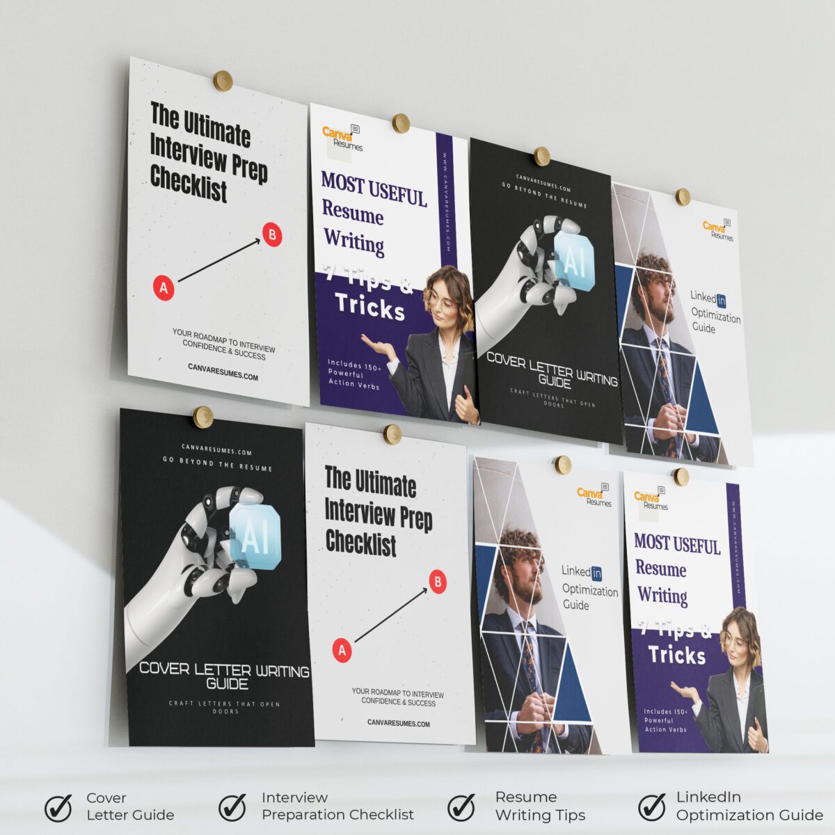 Admin Medical Assistant Resume Template Kit | Canva Editable + Guides-P10 - Image 3